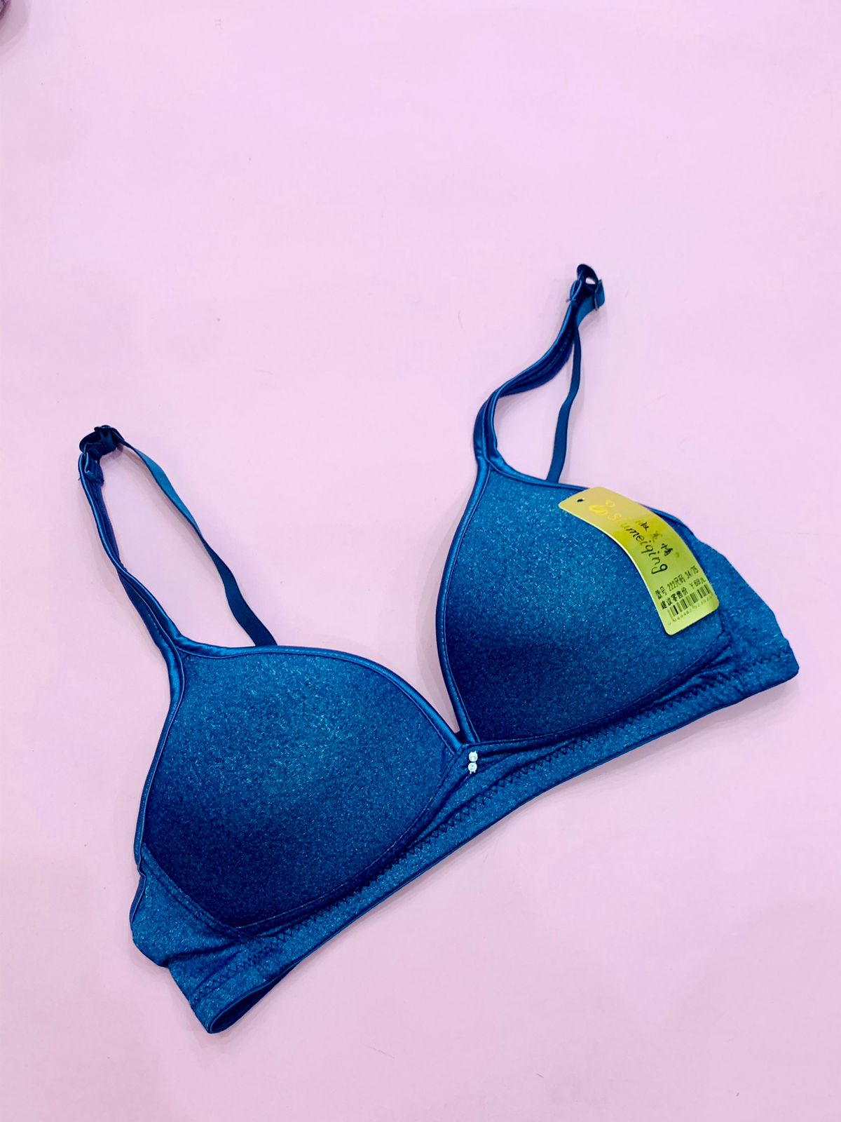 Plain Shume Single Padded Bra