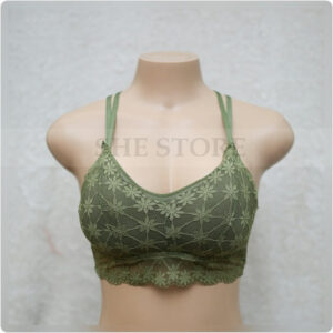 Back Cross Lace Padded Free Size
